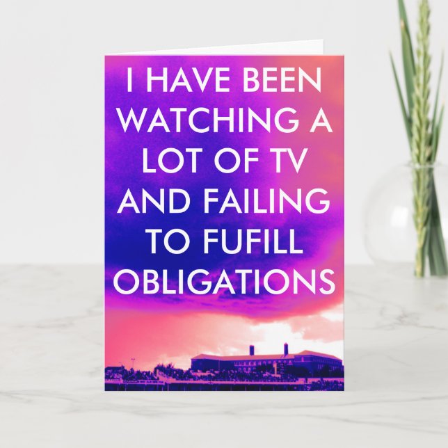 misslyckande kort (Framsida)