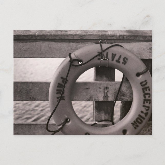 Misslyckandepass vid Bowmans Bay Vykort (Framsida)