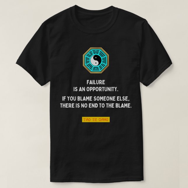 Misslyckandet är en affärsmöjlighetstabbo för Lao  T Shirt (Design framsida)