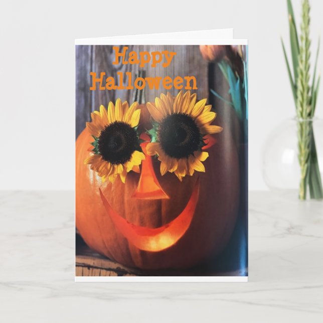 MISSLYCKAS DU ***KÄRLEK DU* LYCKLIG/ROLIGT HALLOWE KORT (Framsida)