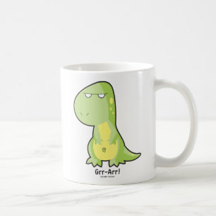 Missnöjd T-Rex mugg