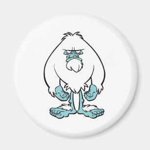 Missnöjd Yeti Magnet