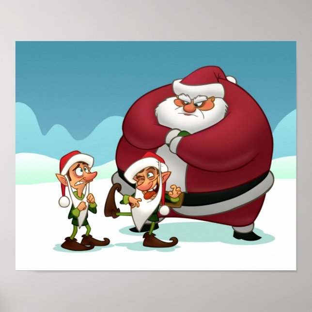 Missnöjda älvar Poster (Framsidan)