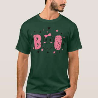 Missnöjesspöke vid rosa färg t shirt
