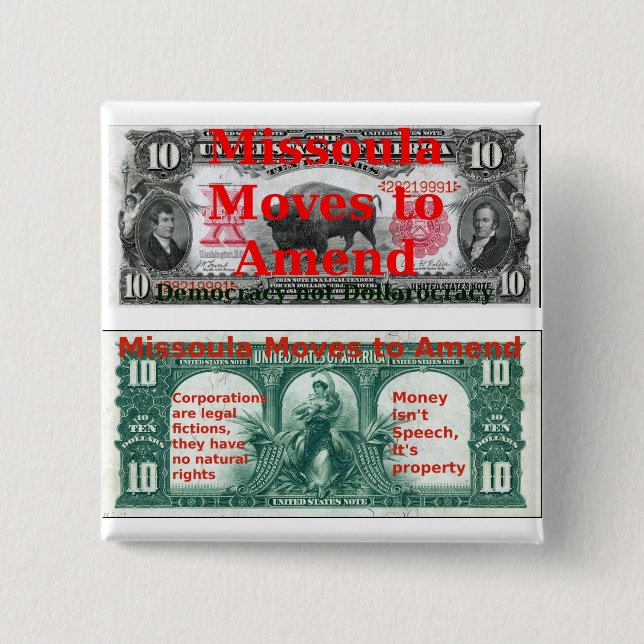 Missoula flyttningar att ändra knäppas knapp (Framsida)