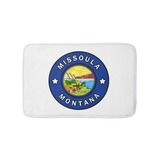 Missoula Montana Badrumsmatta (Framsidan)