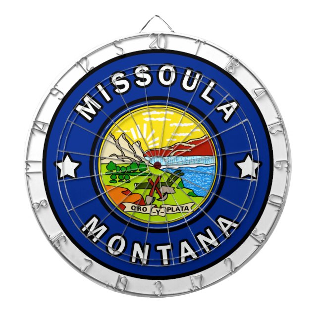 Missoula Montana Darttavla (Framsidan)