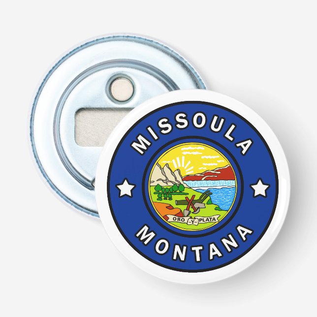 Missoula Montana Flasköppnare (Framsidan)