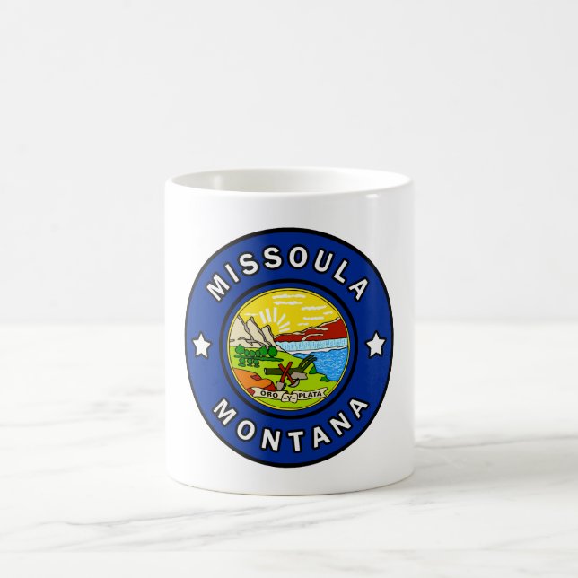 Missoula Montana Kaffemugg (Center)
