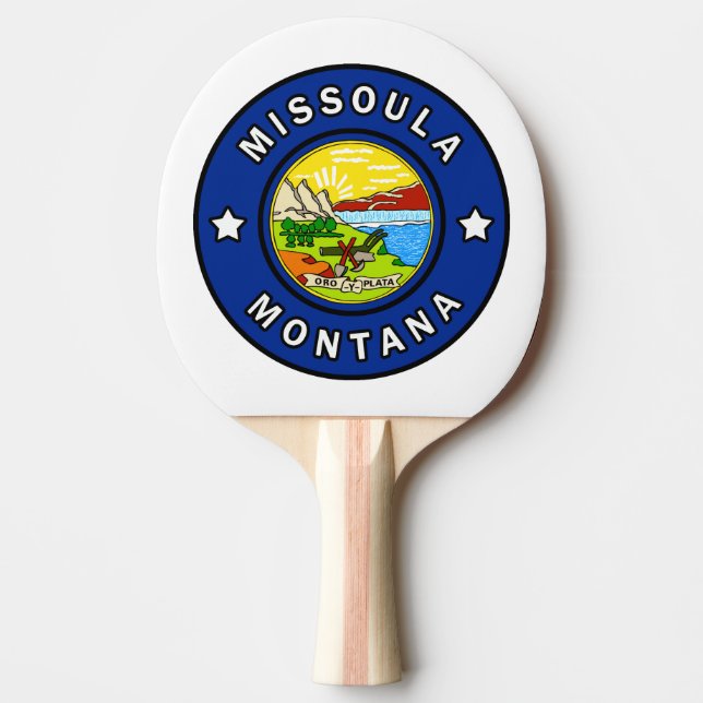 Missoula Montana Pingisracket (Framsidan)
