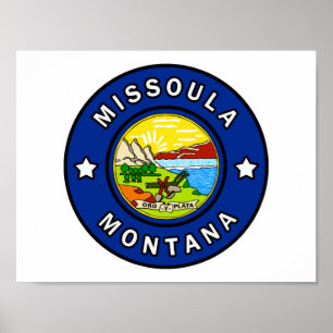 Missoula Montana Poster
