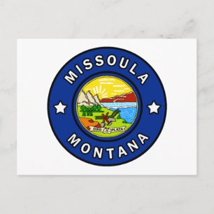 Missoula Montana Vykort