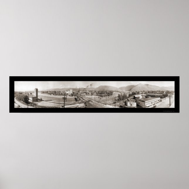 Missoula, MT Photo 1922 Poster (Framsidan)