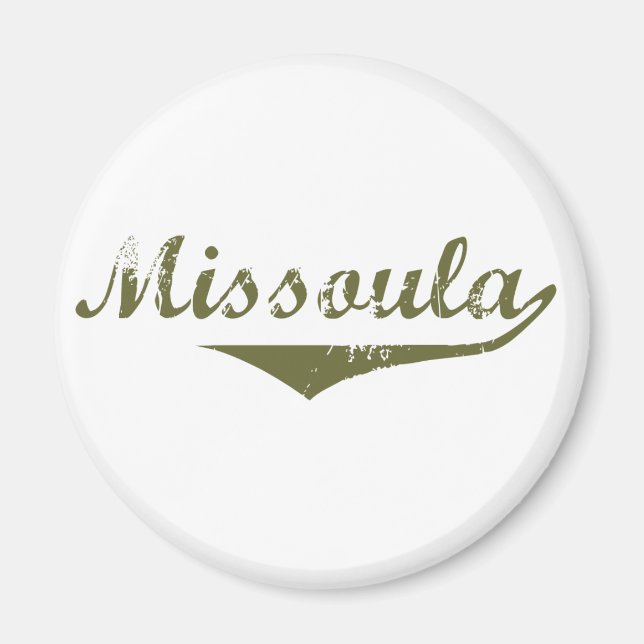 Missoula Revolution t shirts Magnet (Framsidan)