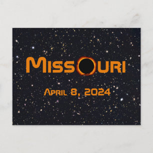 Missouri 2024 Total Solar Eclipse Vykort