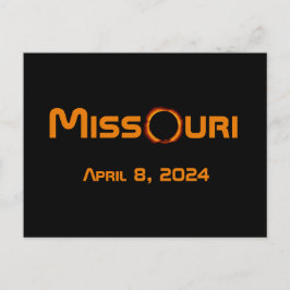 Missouri 2024 Total Solar Eclipse Vykort