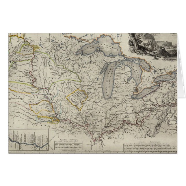 Missouri 4 hälsningskort (Framsidan Horizontal)