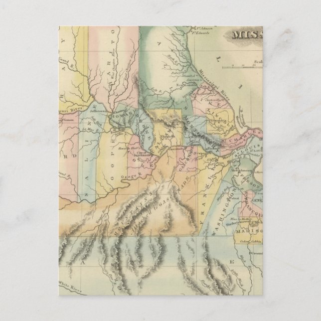 Missouri 5 vykort (Framsida)