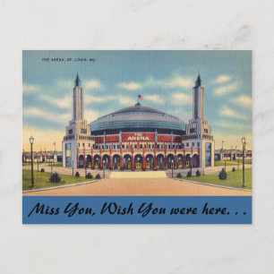 Missouri, Arena, St. Louis Vykort