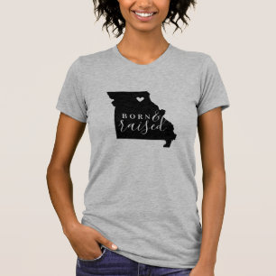 Missouri Born och Razed State Tee