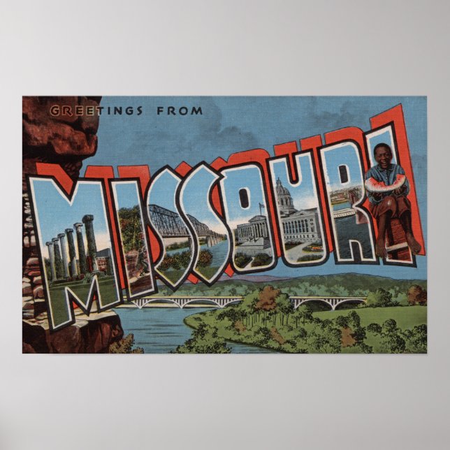 Missouri (Bridge View) - Stora Brev Scenes Poster (Framsidan)