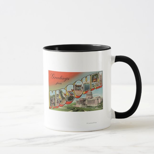Missouri (Capital Byggnad) - Stora Brev Mugg (Höger)