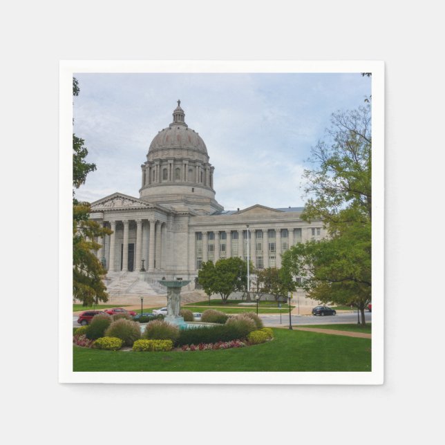 Missouri Capitoleum Pappersservett (Framsidan)