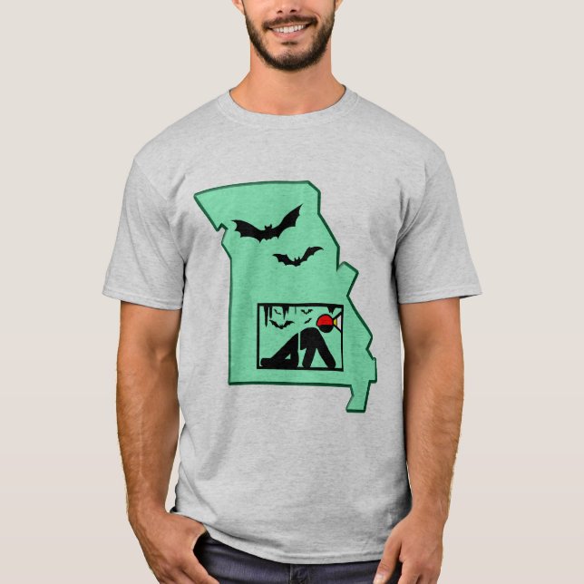 Missouri Caver Tshirt T Shirt (Framsida)
