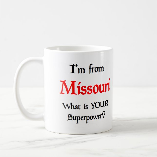 missouri coffee mug kaffemugg (Vänster)