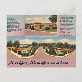 Missouri, Coral Court, St. Louis Vykort