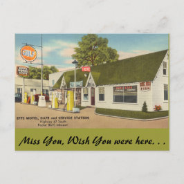 Missouri, Epps Motel, Cafe, Poplar Bluff Vykort