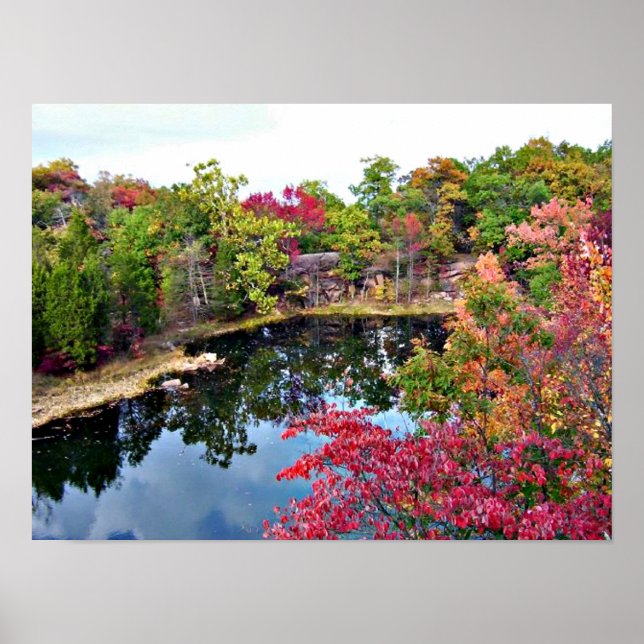 Missouri Fall Photograph Poster (Framsidan)