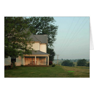 Missouri Farm Hälsningskort