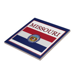 Missouri Flagga Design Tile Kakelplatta
