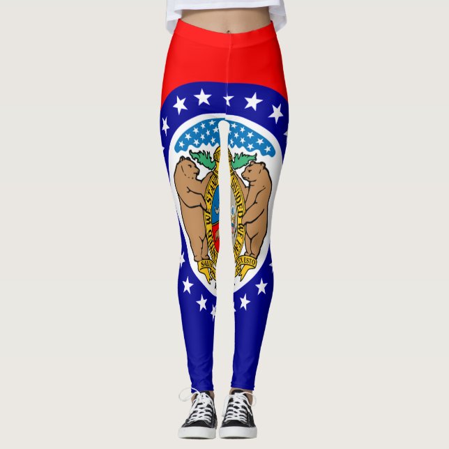 Missouri flagga leggings (Framsida)