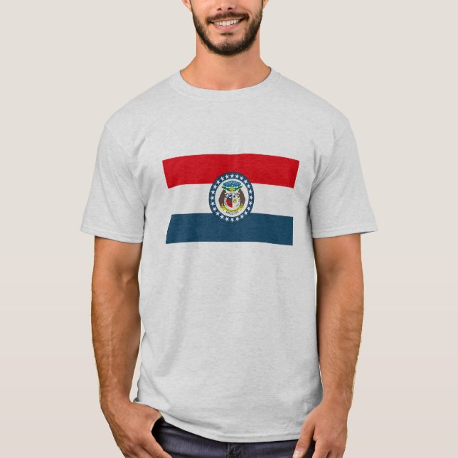 Missouri flaggaT-tröja T-shirt (Framsida)