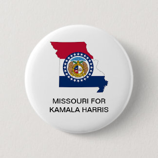 MISSOURI för Kamala Harris 2024 Button Knapp