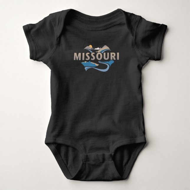 Missouri Förenta staterna T Shirt (Framsida)