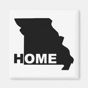 Missouri Hem Från Stat Frysmagnet Magnet