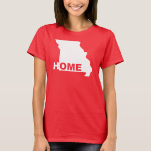 Missouri Hemmet Borta Från Stat T-Shirt Tees