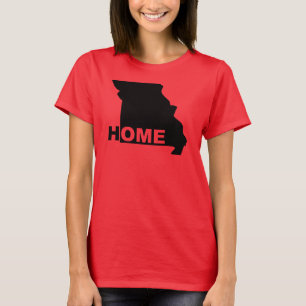 Missouri Hemmet Borta Från Stat T-Shirt Tees