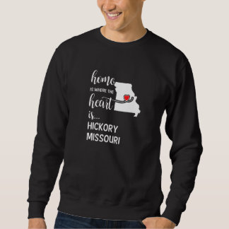Missouri Home är där hjärtat är ett sjukt land Lång Ärmad Tröja