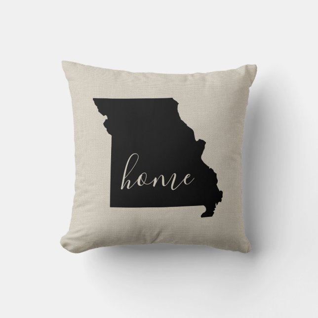 Missouri Home State Dekorativ kudde (Framsida)