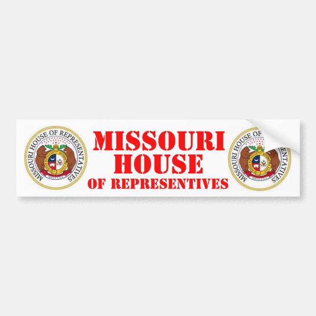 MISSOURI HOUSE OF REPRESENATIVES BILDEKAL (Framsidan)