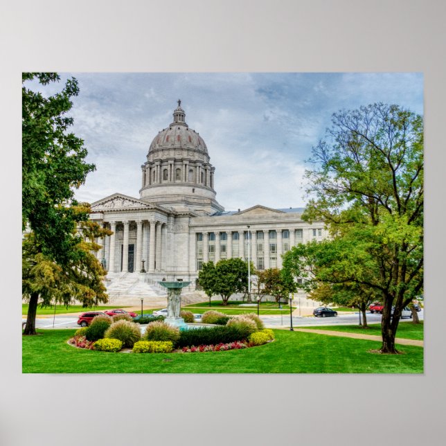 Missouri Huvudstad Poster (Framsidan)