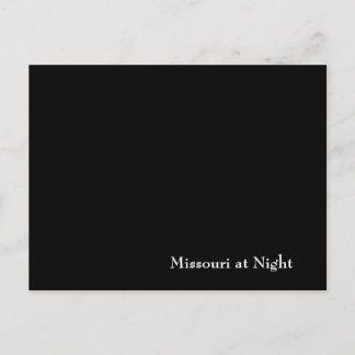 Missouri i Night Vykort