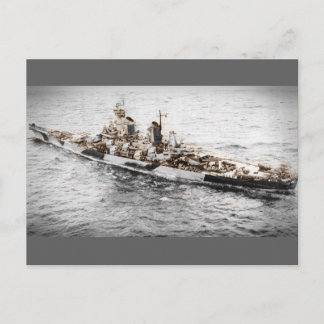 Missouri i Sea Vykort
