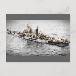 Missouri i Sea Vykort
