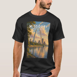 Missouri Illustration Resa Konst Vintage T Shirt
