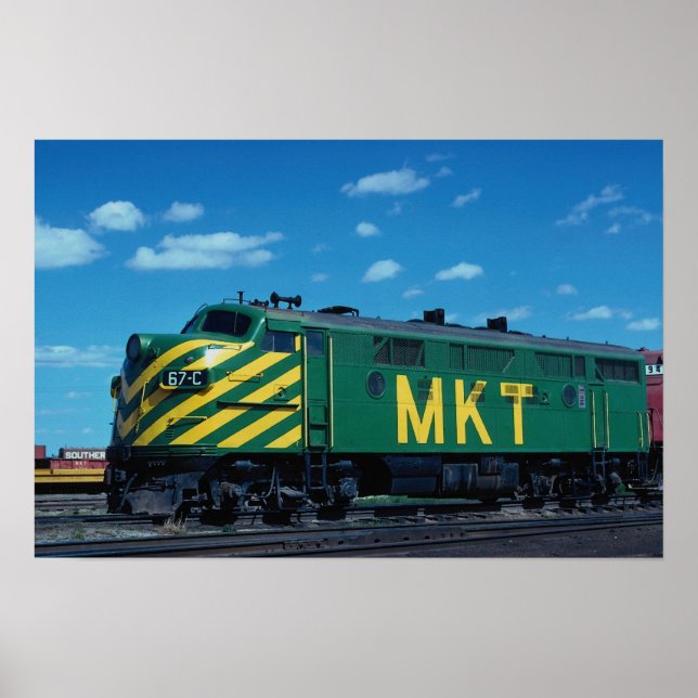 Missouri-Kansas-Texas RR, EMD F-3a Poster (Framsidan)